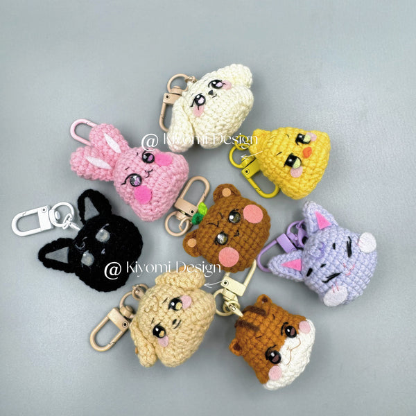 ATEEZ crochet keychain aniteez-inspired | fanmade deco bag charms accessories | Atiny fandom concert gift merch | Hwa San Mingi Wooyoung