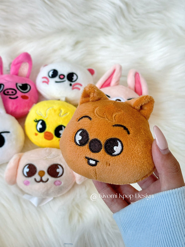 SKZOO Fanmade Plushie Keychain – Cute Kpop Character Charm