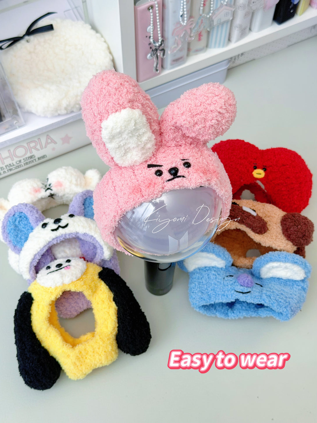 BTS Armybomb crochet cover BT21 lightstick | kpop handmade merch RJ Co ...
