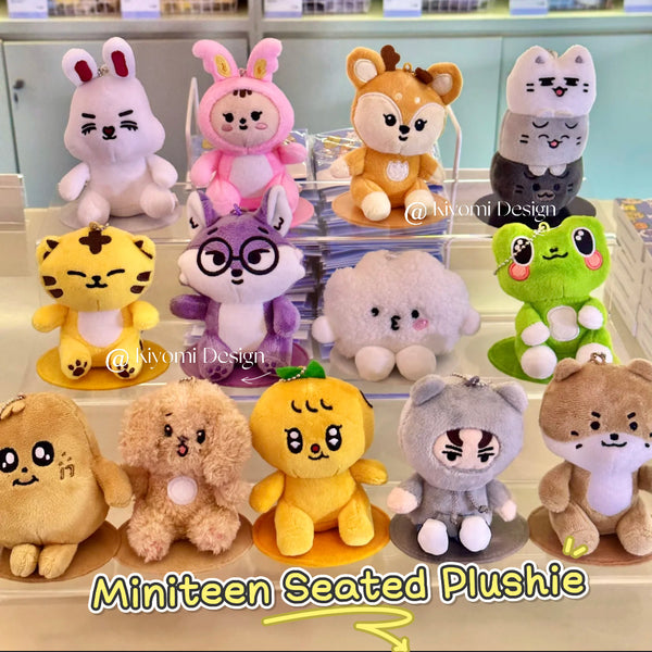 Fanmade Seventeen Miniteen Seated Plushies – Kpop Character Dolls