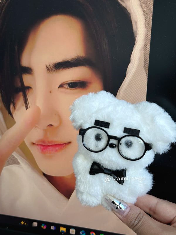 Enhypen sunghoon  plushie soft fluffy handmade 11cm doll | fanmade merch bag accessories